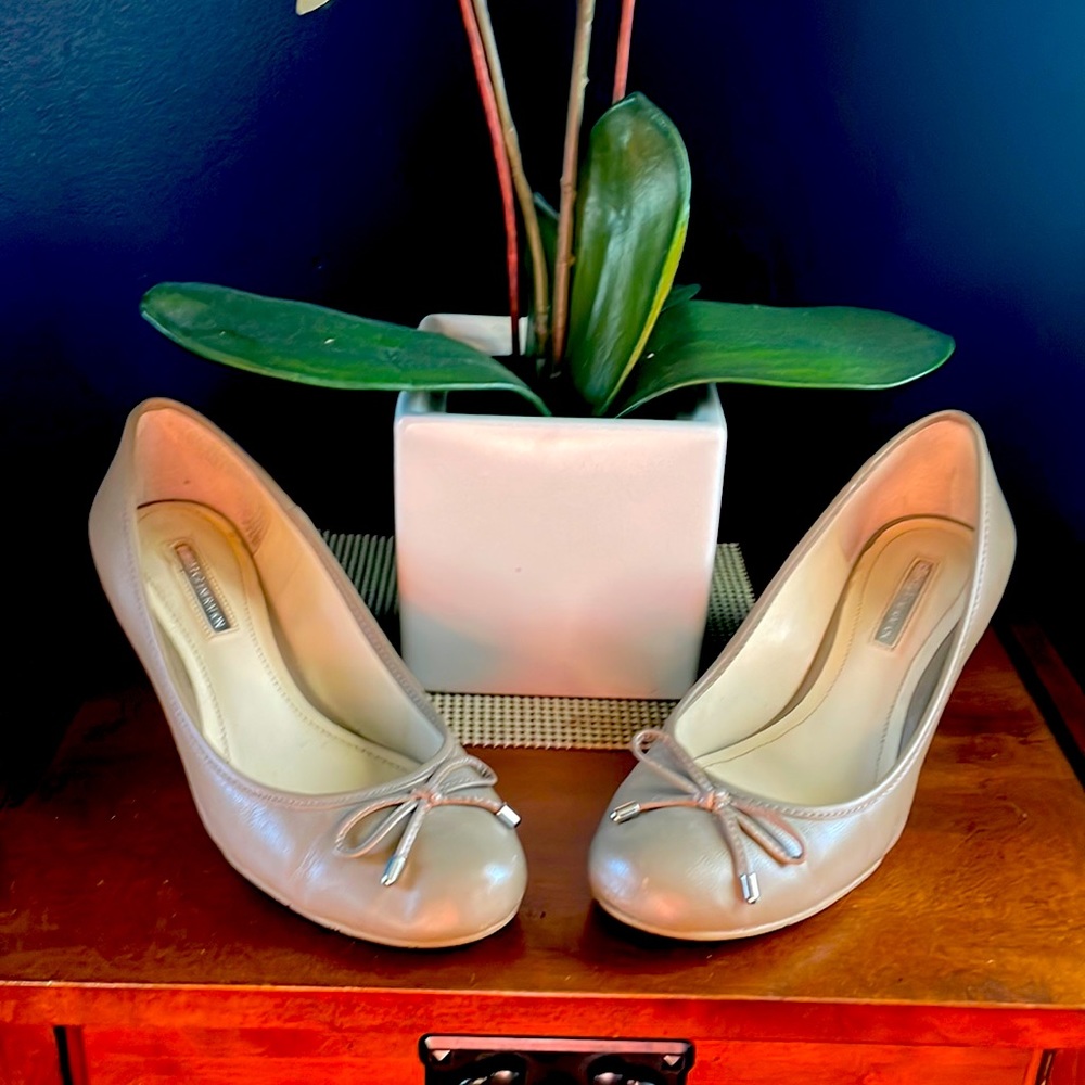 BCBG wedge heels